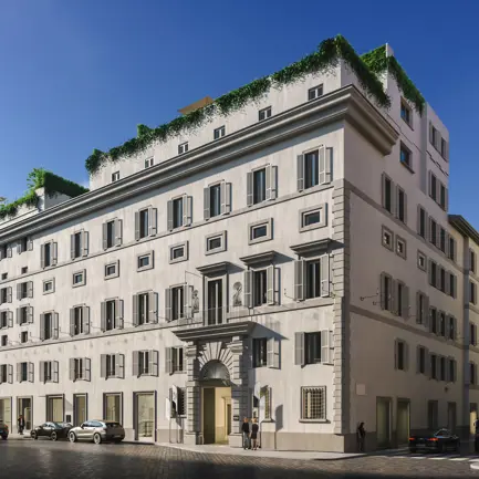 ROMEO Hotel Roma 230503 1581 Facade Day Image By Negativ