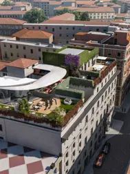ROMEO Hotel Roma 230503 1581 Roof Canopy Image By Negativ
